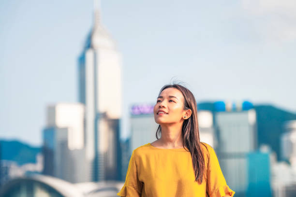 istock Hong Kong skyline portrait 1383506645