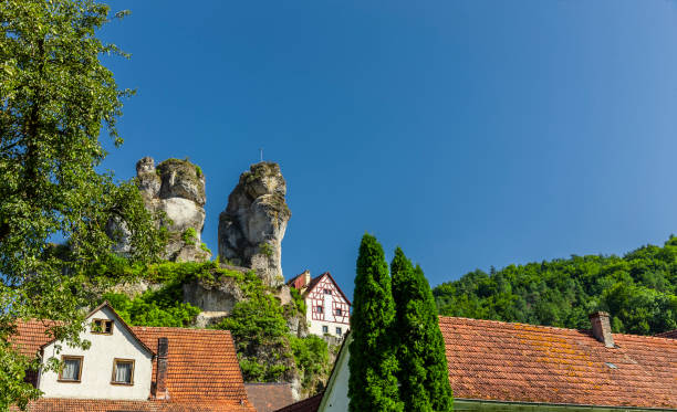istock Felsendorf Tuchsfeld in Franconian Switzerland 1383507448