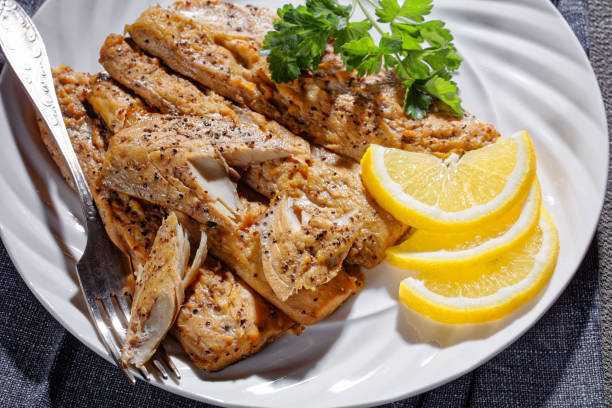 istock hot smoked spicy scomber, mackerel fish fillets 1383515314