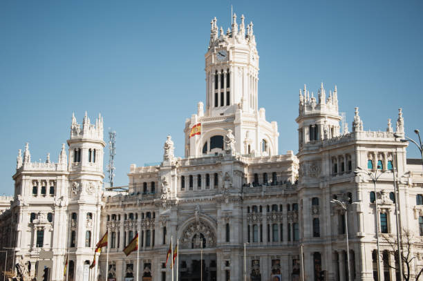 istock Madrid city hall building 1383524964