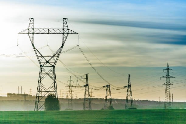 istock High voltage power line on industrial electricity line tower 1383528868