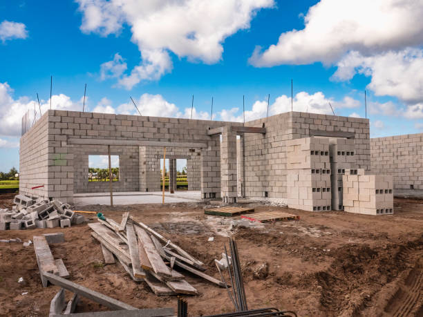 istock Single-family house under construction in Florida 1383530783