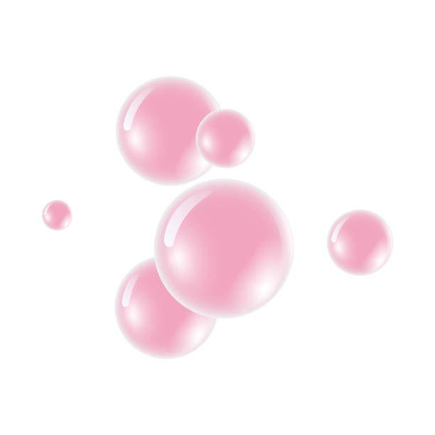 illustrations, cliparts, dessins animés et icônes de illustration de chewing-gum aromatisé au bubble gum sur fond blanc. vecteur stock - chewing gum