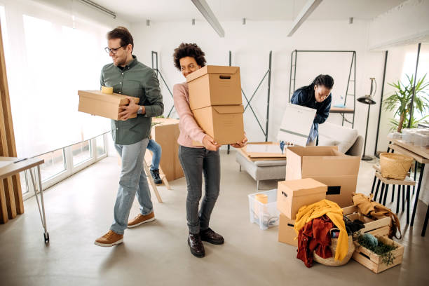istock Family moving in new home 1383547637