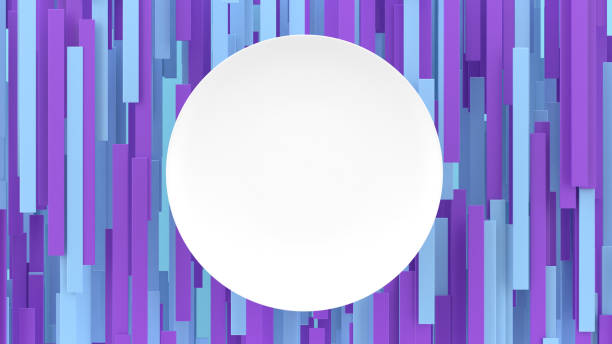 Colorful Geometric Background with Copy Space