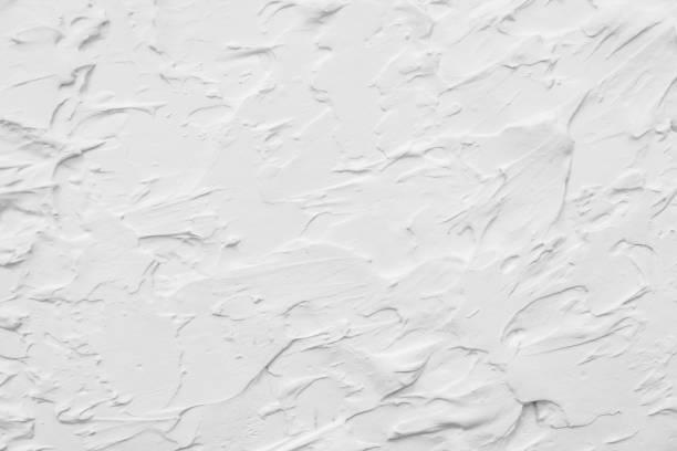 Grunge white concrete texture background. stock photo