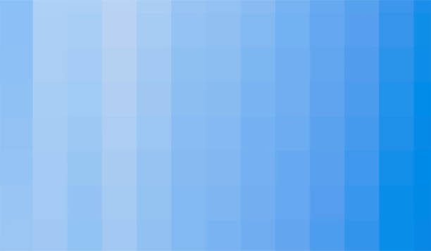 istock Light blue gradient background. Vertical geometric lines of semitones from light to dark for presentations, magazines, leaflets, annual reports, posters and business cards. Vector 1383559923