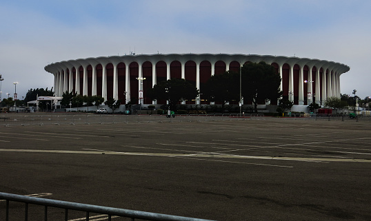 Inglewood, CA. USA. Apr 28, 2019: The Forum, arena  in Inglewood California.