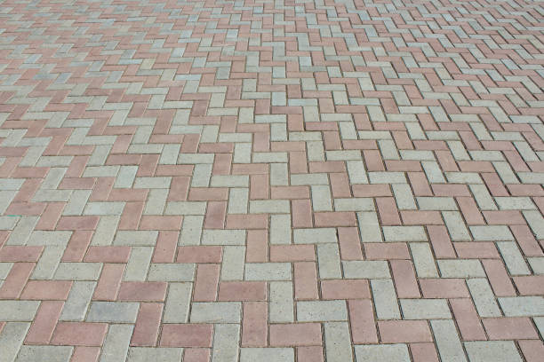 istock Clinker paving stones. Close-up. Top view. Background. Texture. 1383585516
