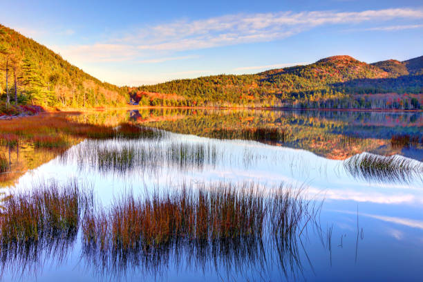 Mount Desert Island  in Hancock County, Maine, is the largest island off the coast of Maine