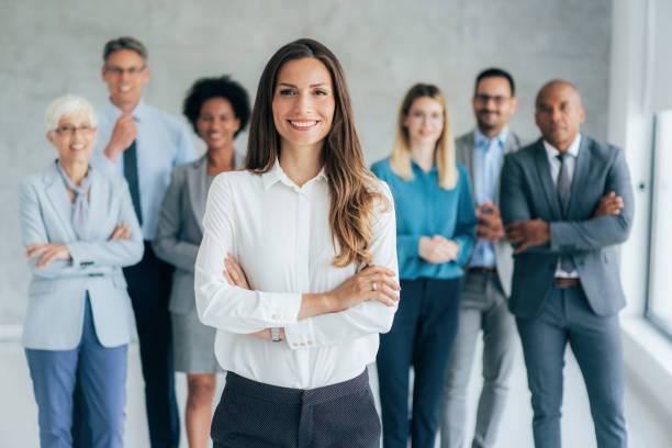 istock Business team leader 1383590922