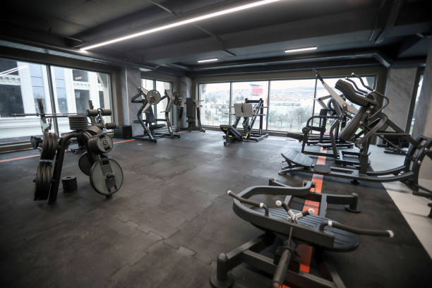 istock Exersice Machine, GYM , Sports Tranning  , Exercise Equipment 1383631882