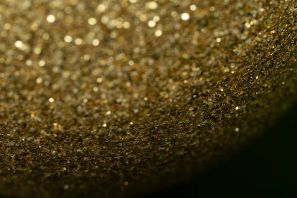 istock Gold abstract bokeh background of glitter 1383692834