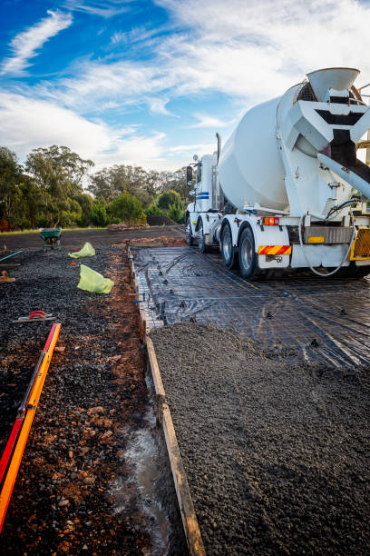 istock Concrete Truck or Cement mixer 1383701239