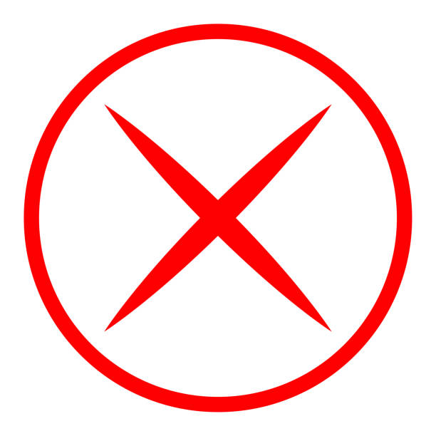 istock Modern cross in a circle. Cross symbol. Tick icon. Vector illustration. stock image. 1383716856