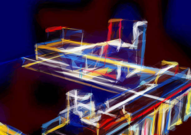 kolory abstrakcyjne neonowa struktura linii struktura tła przestrzeni - 13603 stock illustrations