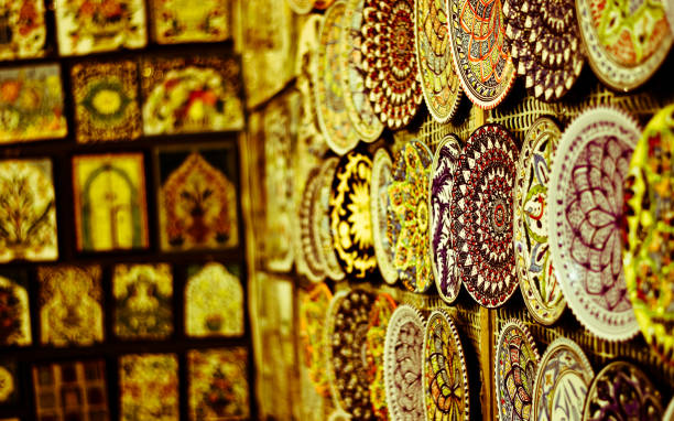 istock wonderful atmosphere inside the Oriental Market 1383757823