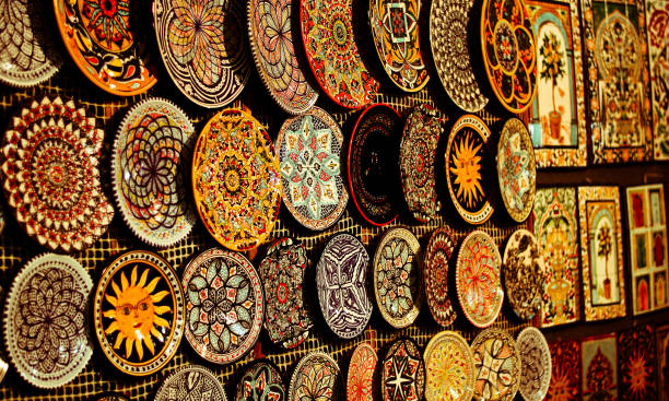 istock wonderful atmosphere inside the Oriental Market 1383758301