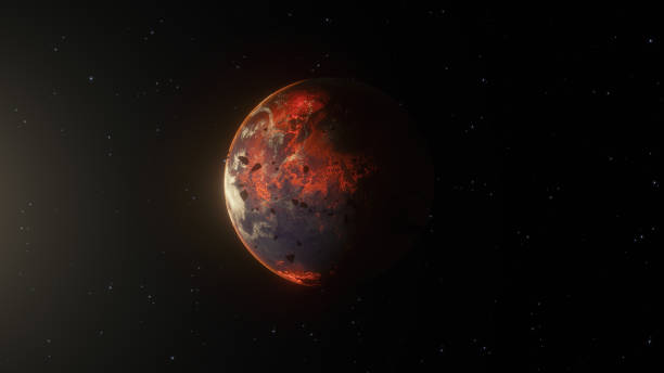 istock New Planet Formation In Solar System. Diverging between asteroids. 3D illustration 1383811407