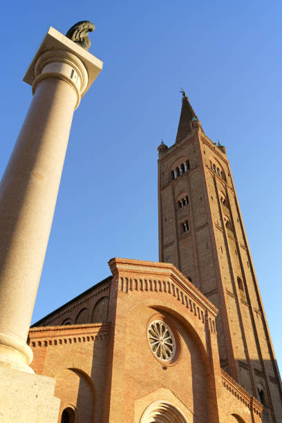 Basilica Abbey of Saint Mercurialis in Forlì, Italy stock photo