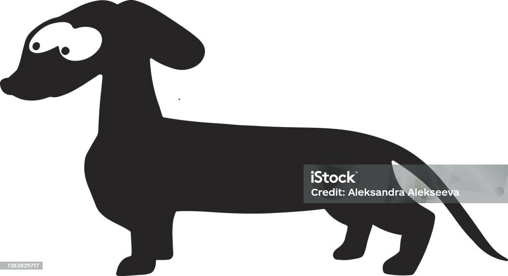 Cute Dachshund Dog Cartoon Isolated Simple Black Stock Illustration - Download Image Now - Dachshund, In Silhouette, Animal - iStock Cute Dachshund Dog Cartoon Isolated Simple Black Stock Illustration - Download Image Now - Dachshund, In Silhouette, Animal - iStock
