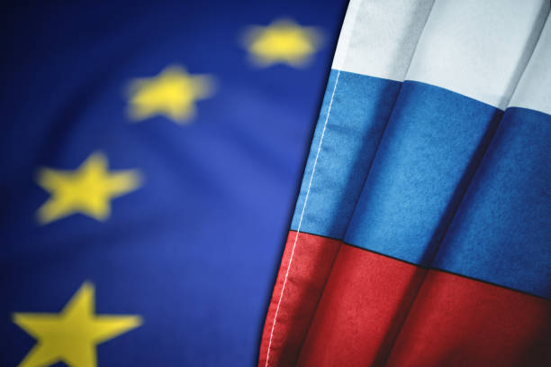 istock russia and european flag 1383831258