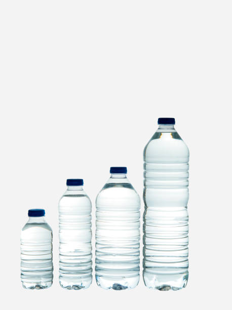 Premium Photo  Big and small plastic bottles of water