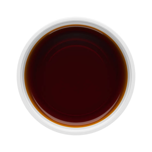 istock Teriyaki sauce container isolated on white. 3D rendering, 1383840395