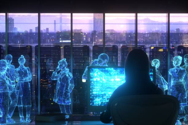 istock Hackers break into computer servers to spy on people's privacy 1383847464