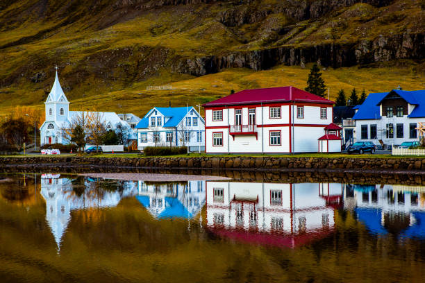 istock Beautiful landscape image of Iceland. 1383859366