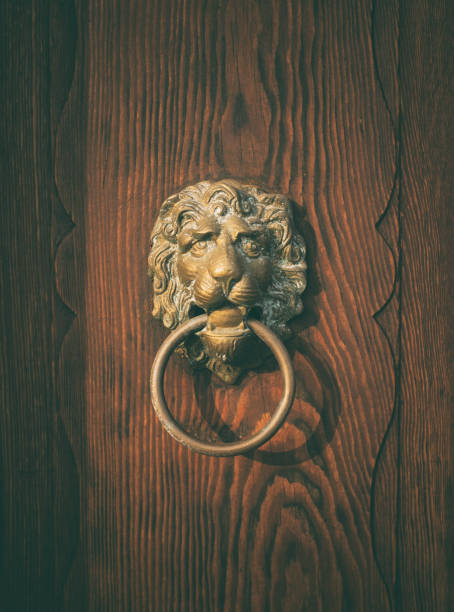 istock Lion Door Knocker, Venice 1383875833