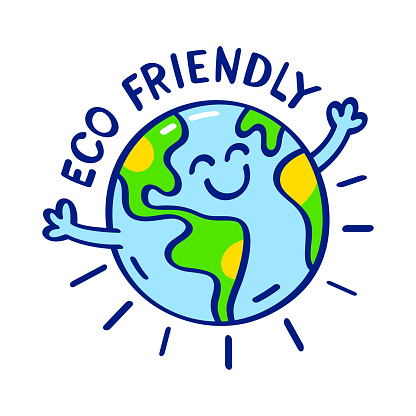 istock Eco friendly logo 1383876834