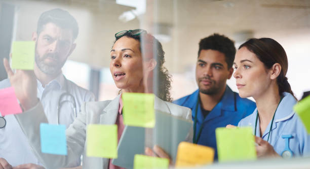 business medical team strategy planning
