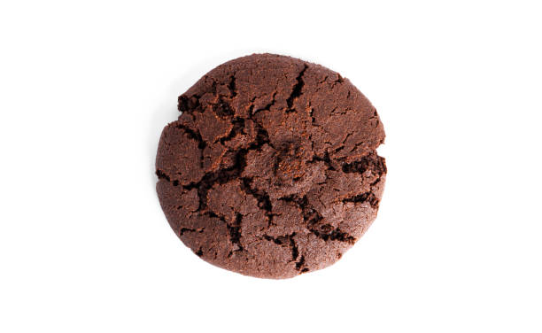 istock Chocolate Americano cookies isolated on a white background 1383884816