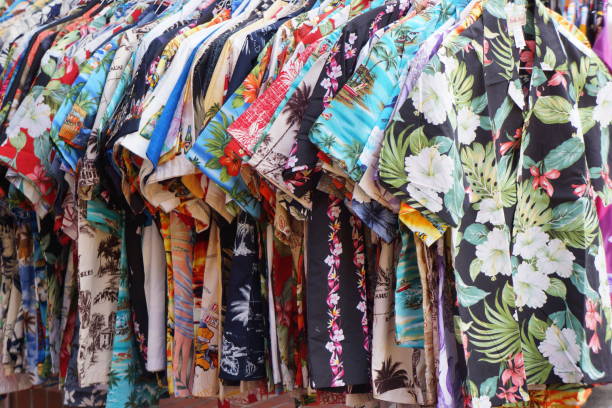 Hawaiian Shirts stock photo