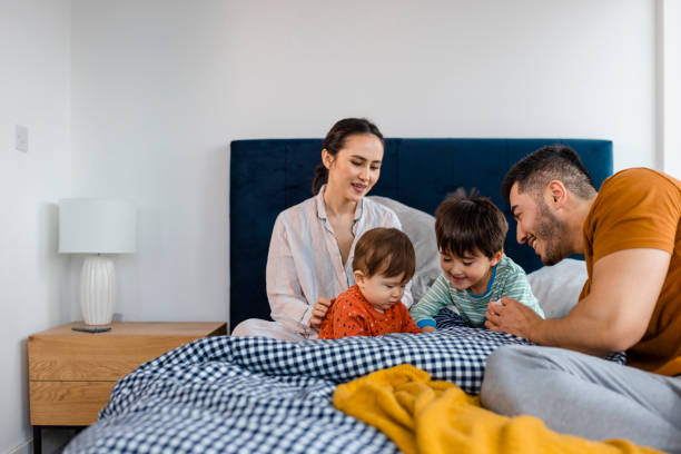 istock Relaxing Together in the Morning 1383890472