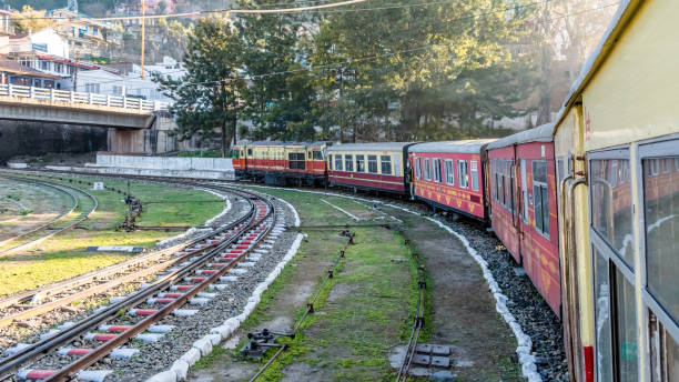 istock Kalka Shimla toy train 1383956231
