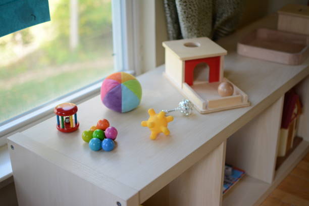 istock Montessori Toys for Babies 1383959064