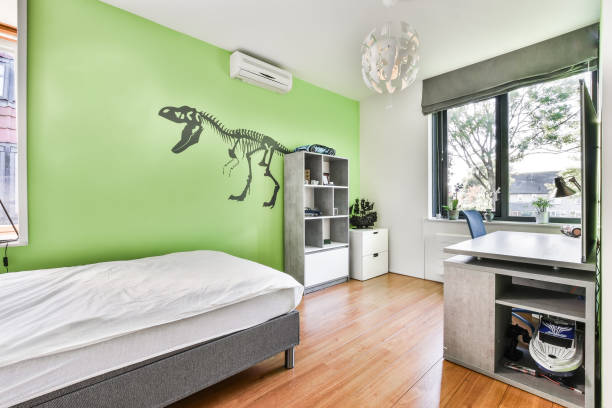Children's room with a themed interior