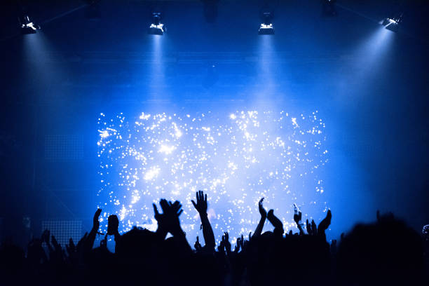 istock Crowd at a music concert 1383963922