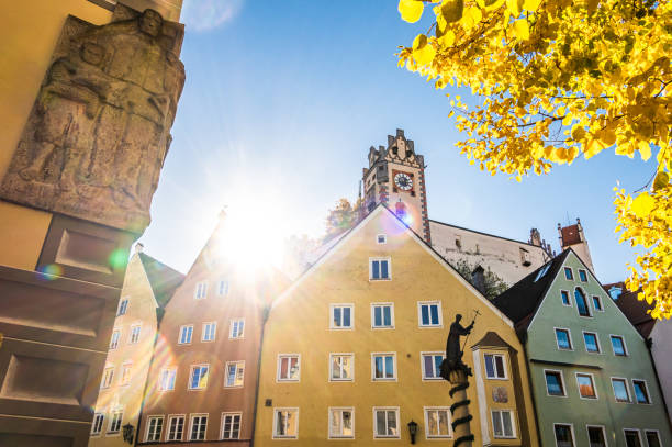 old town of Fuessen in Germany