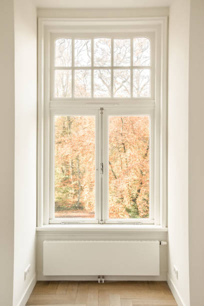 istock View from the window of a cozy house 1383973015