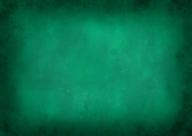 istock Abstract background. Elegant old green background with texture and dark vignette border, vintage grunge. Abstract concept green background with texture. 1383974618