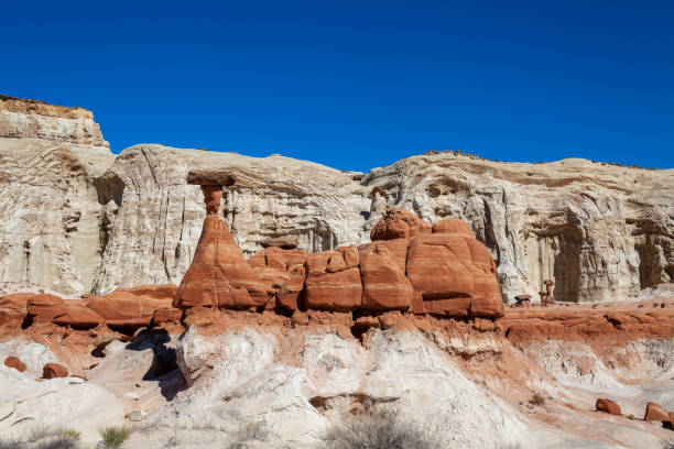 Scenic  Desert Landscape in Escalante Grand Staircase Utah a scenic landscape in the Escalante Grand Staircase National Monument in southern Utah grand staircase escalante national monument stock pictures, royalty-free photos & images