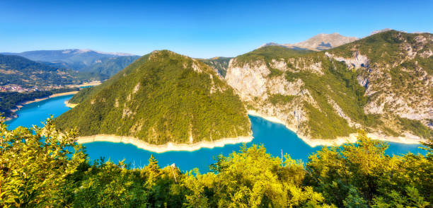 istock The Piva river in Montenegro 1383986028