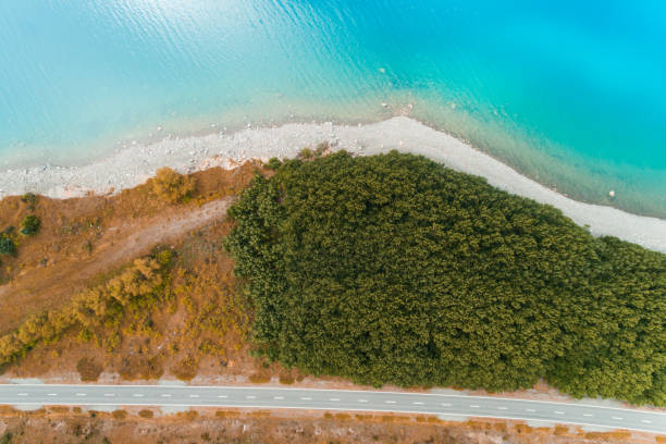 istock Drone view of Mt Cook landscape. 1384032684