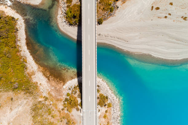istock Bridge, the medium of connection on lake. 1384032710