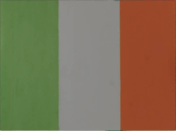 istock Irish Flag in Construction Paper 1384049446