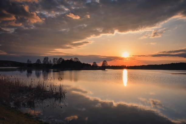 istock Wonderful morning landscape in Poland. 1384058024