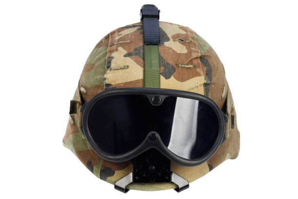 istock us army kevlar helmet with goggles 1384060175